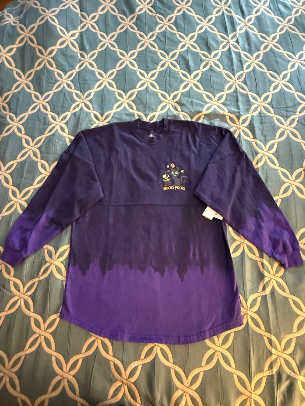 Hocus Pocus Disney Spirit Jersey Size Medium Purple Graphic Print